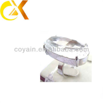 2013 Hot Selling Fashionable Stainless Steel Crystal Rings